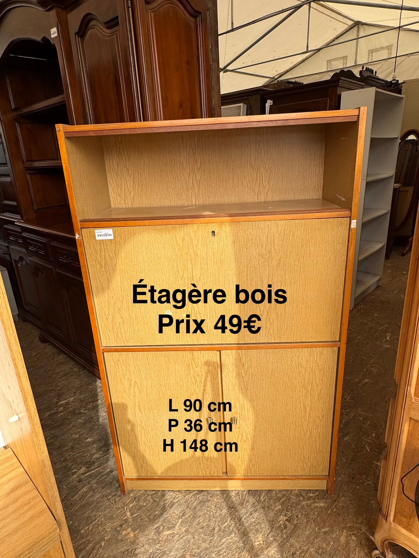 Étagère bois 058137