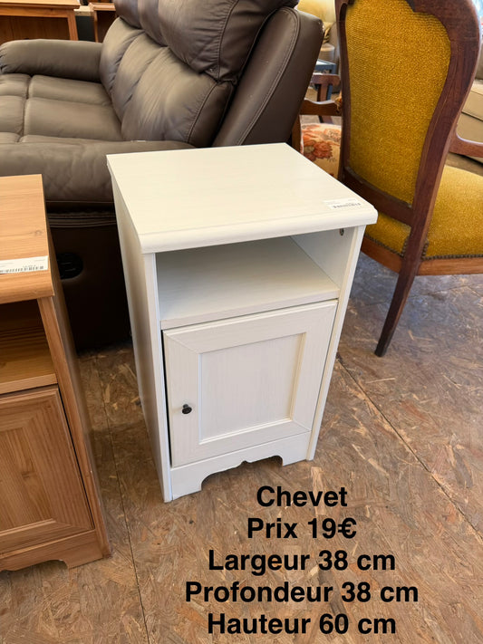 Chevet moderne blanc 066813