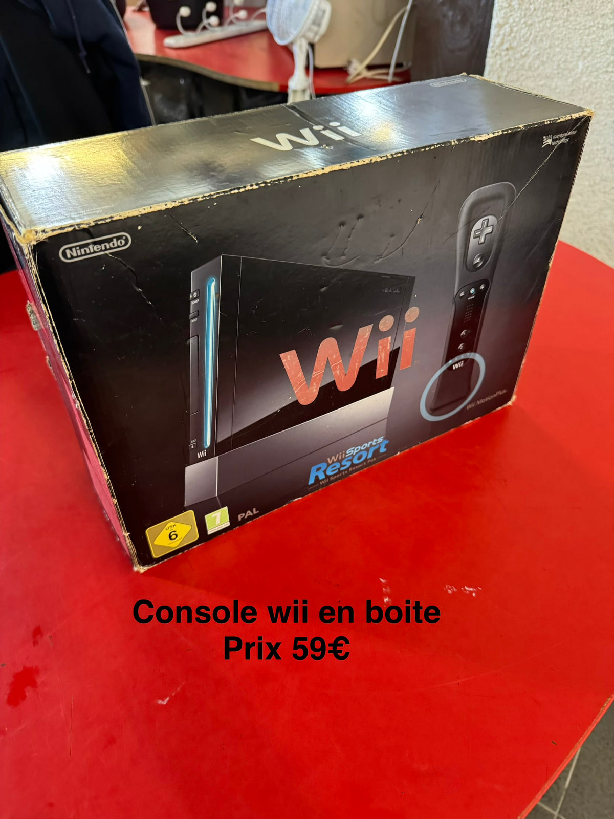 Console wii en boite 069015