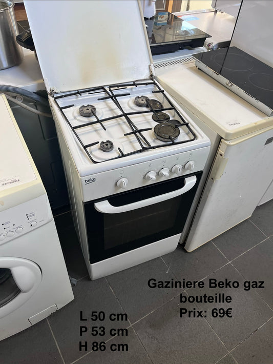 Gaziniere beko gaz bouteille 067627