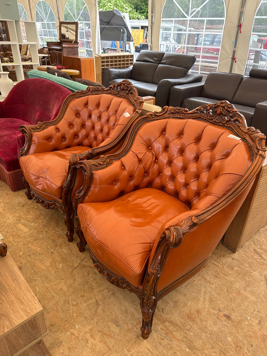 Fauteuil cuir 040810