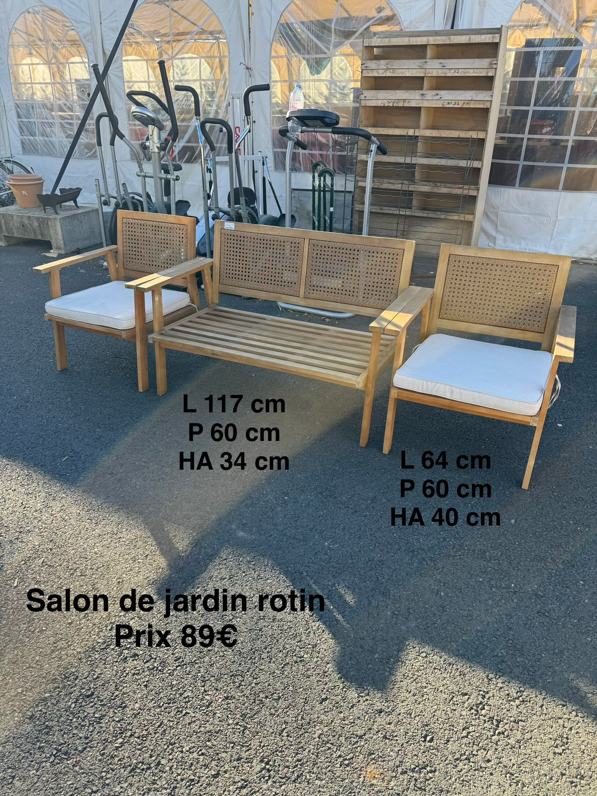 Salon de jardin rotin 068568