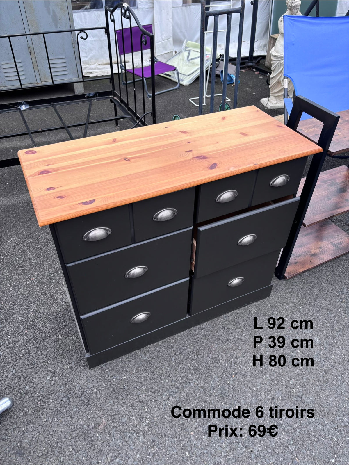 Commode 6 tiroirs 069412