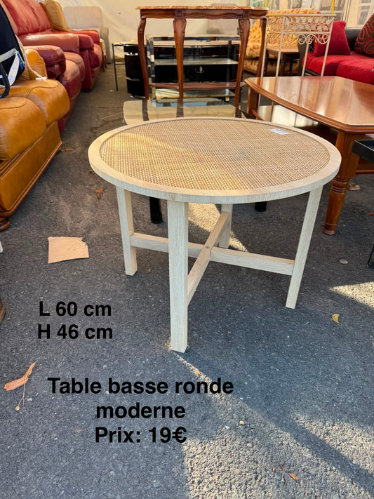 Table basse ronde moderne 066532
