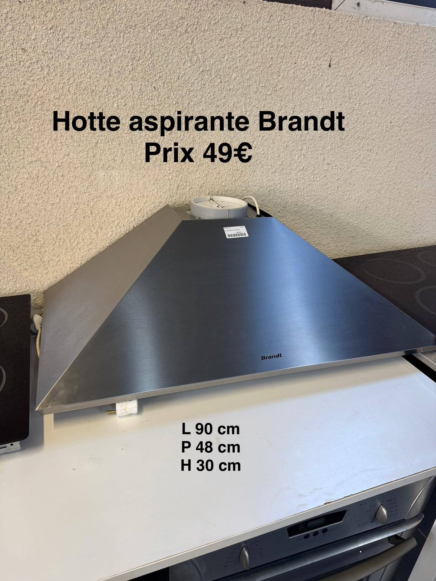 Hotte aspirante Brandt 049819