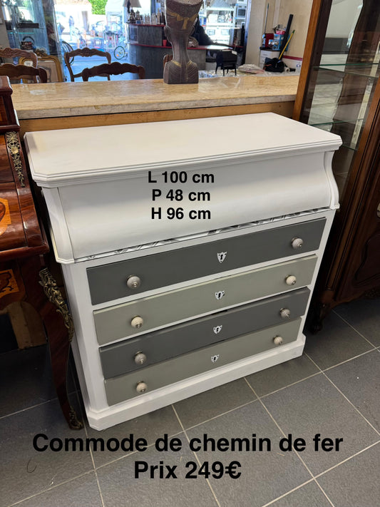 Commode chemin de fer 052397