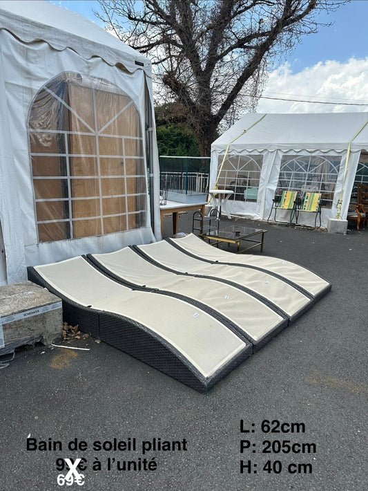 Bain de soleil pliant 064717