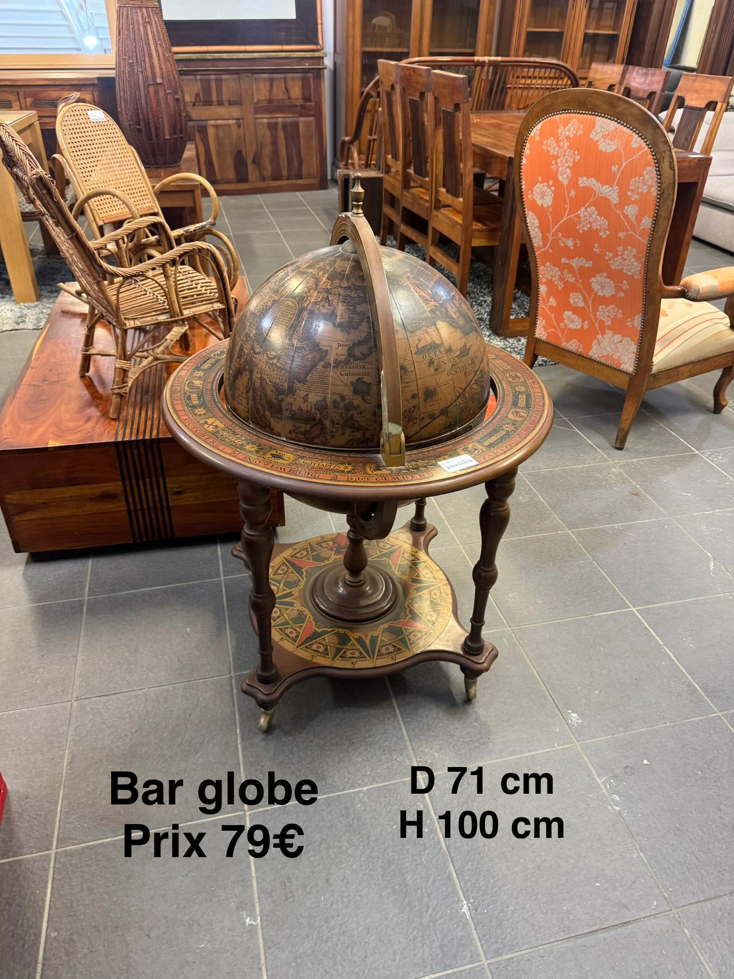 Bar globe 063589