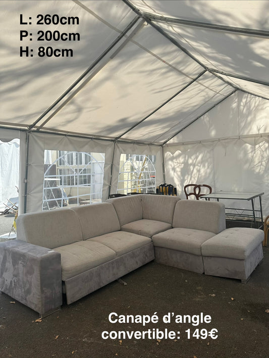 Canapé d’angle convertible 062794