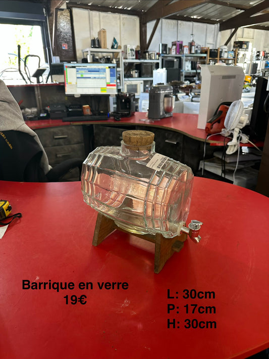 Barrique en verre 064201