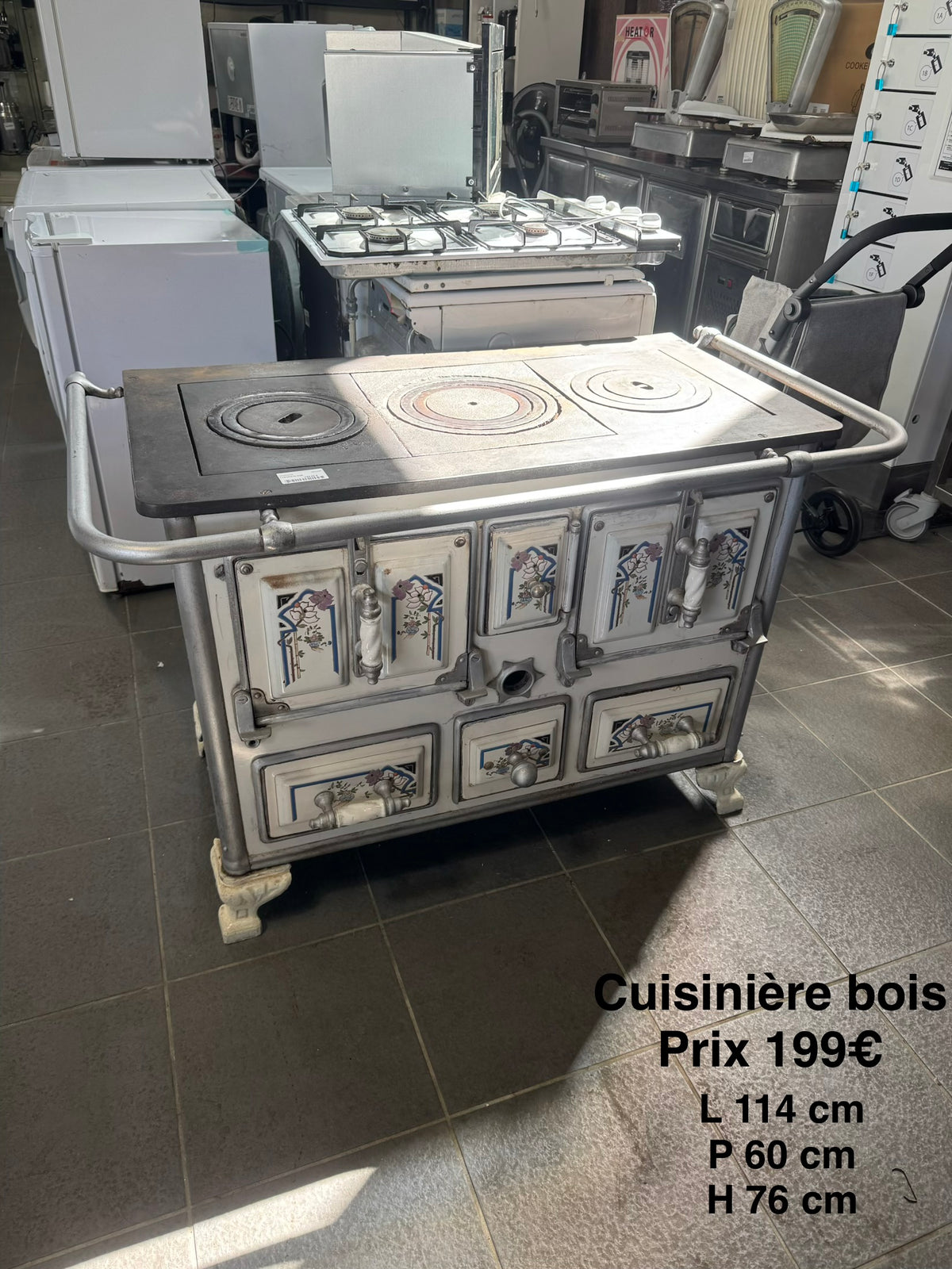 Cuisinière bois 068268
