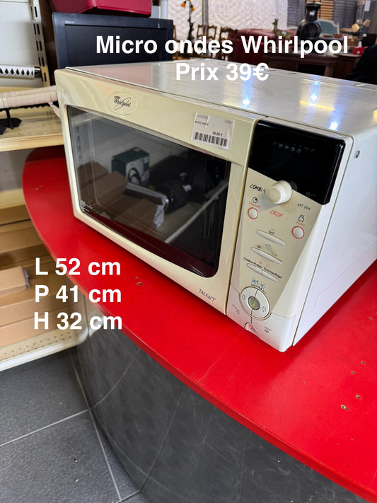 Micro ondes Whirlpool 042007
