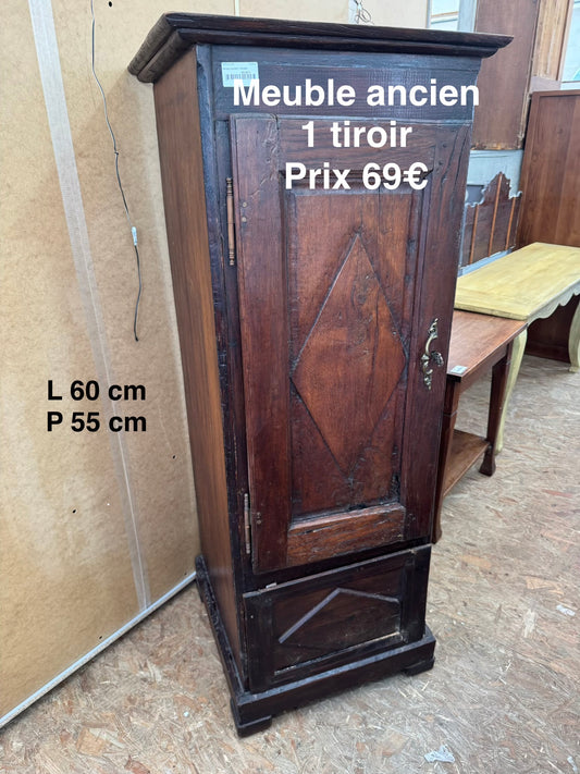 Meuble ancien 1 tiroir 058429