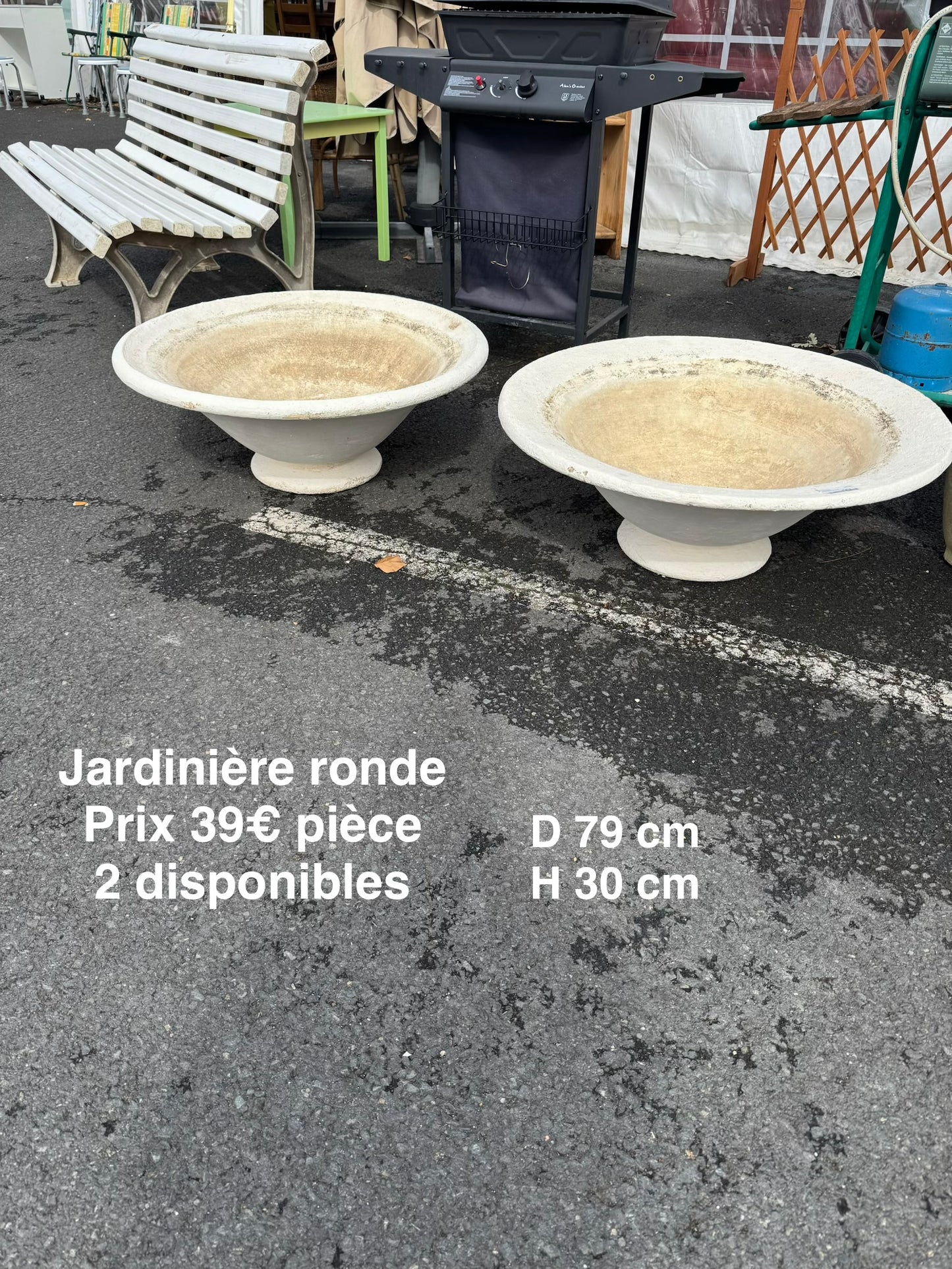 Jardinière ronde 065153