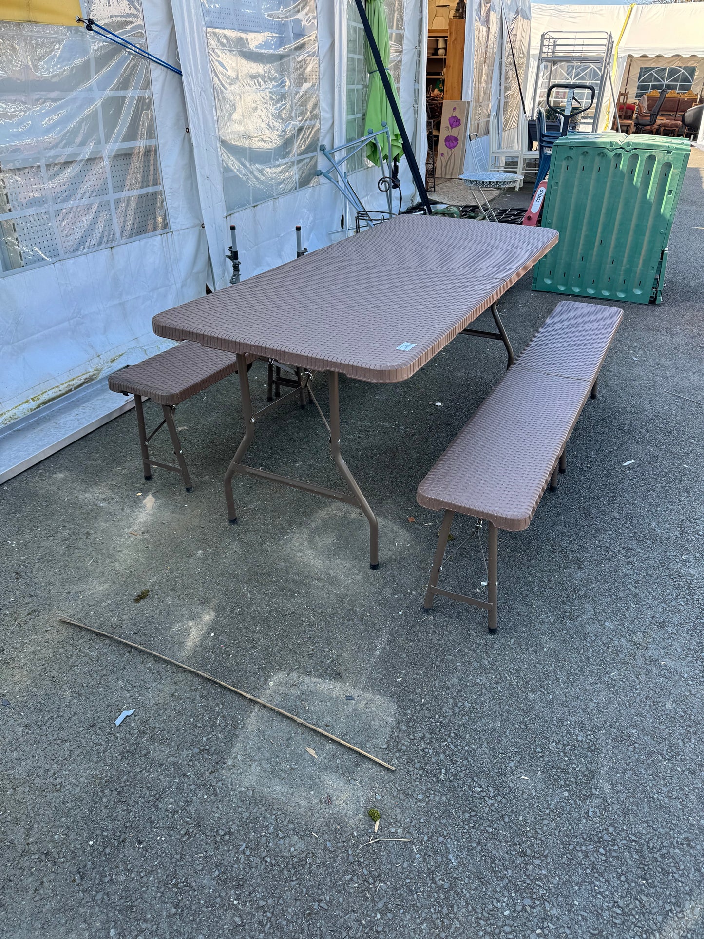 Salon de jardin pliant 058939