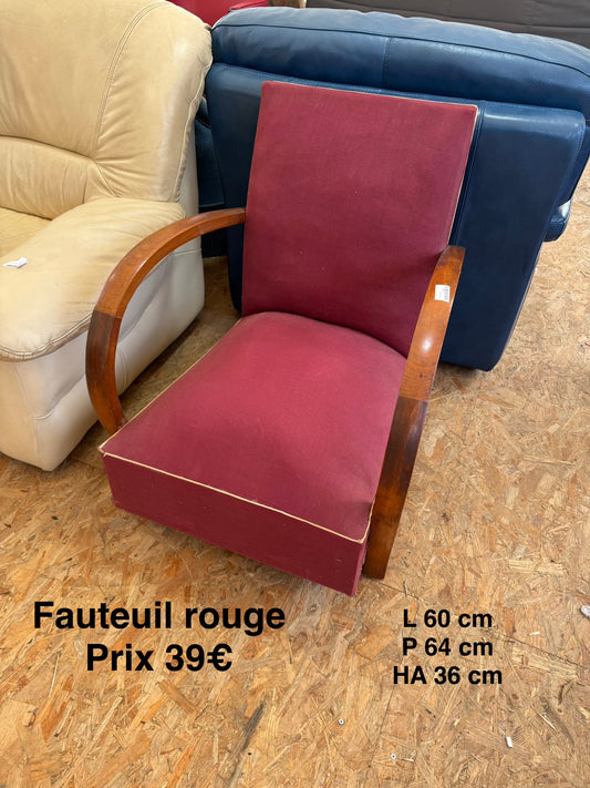 Fauteuil rouge 051103