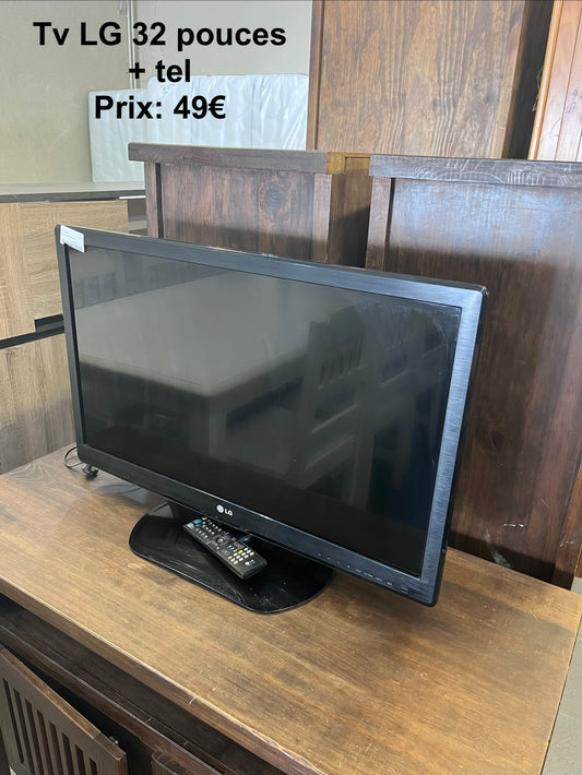 Tv LG + tel 32 pouces 067621