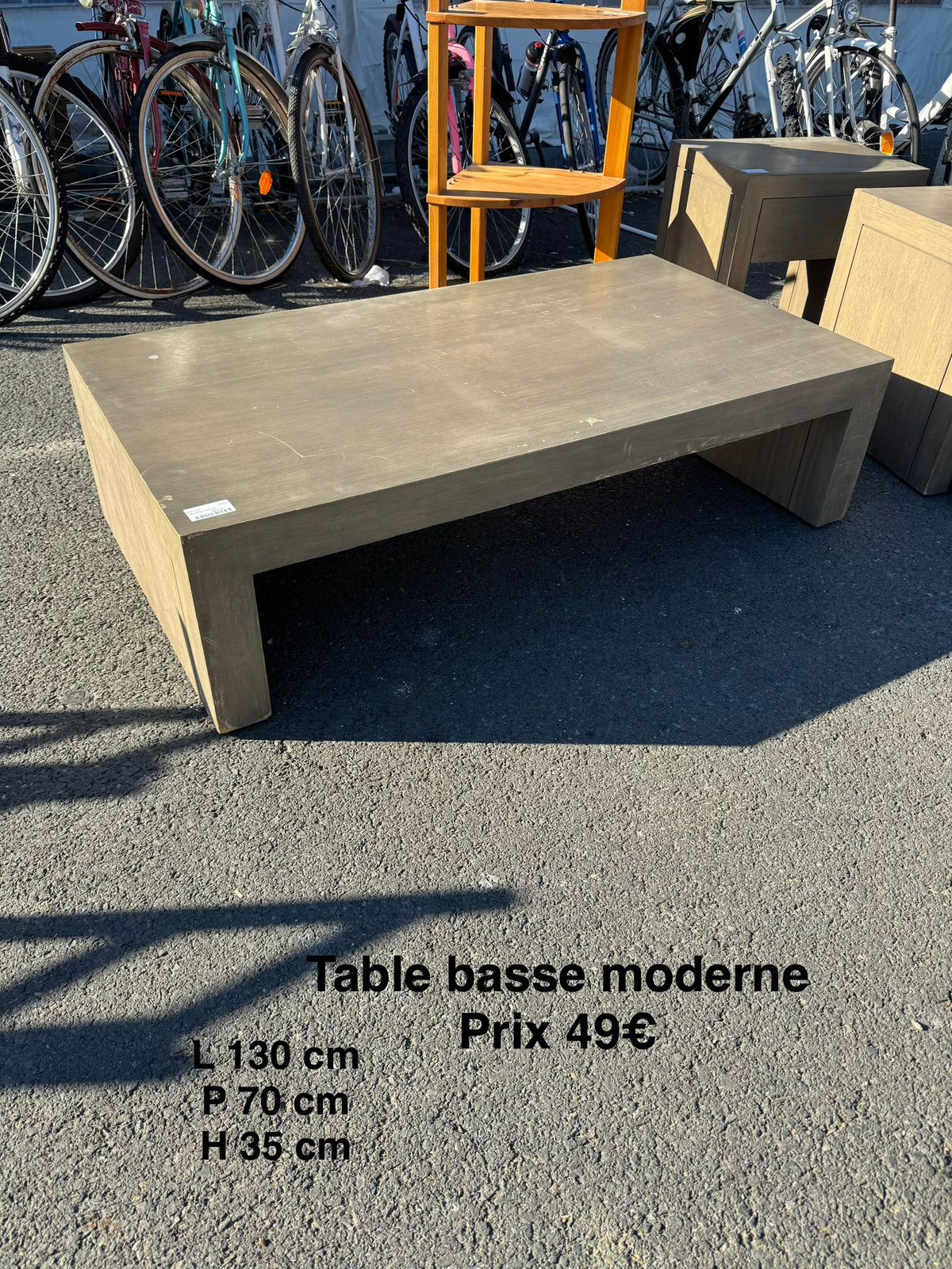 Table basse moderne 068720