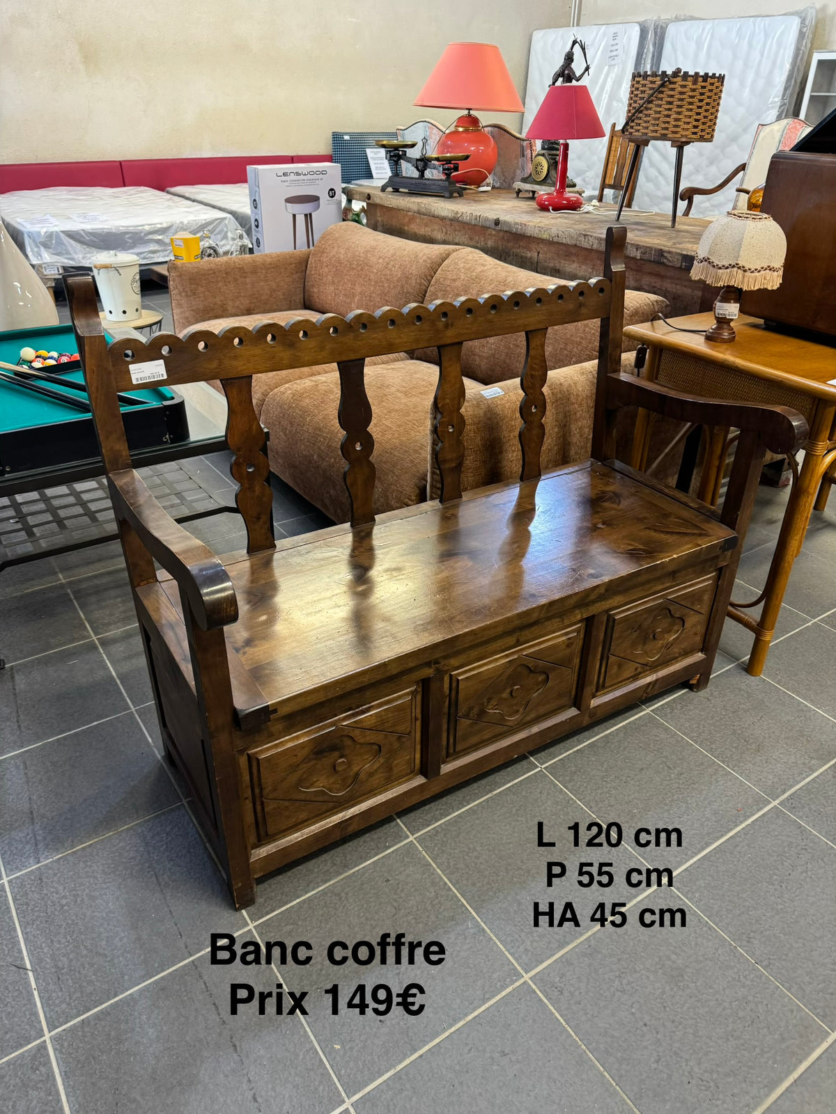 Banc coffre 068539