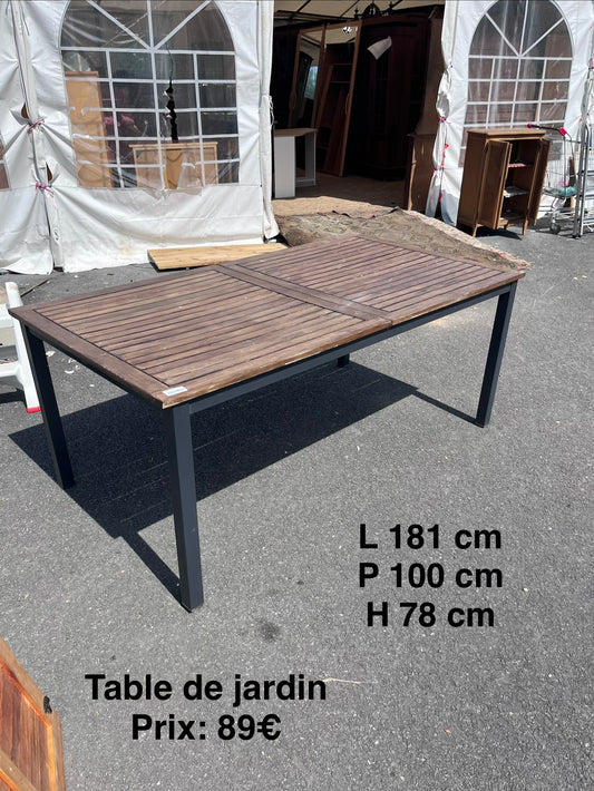 Table de jardin 063799