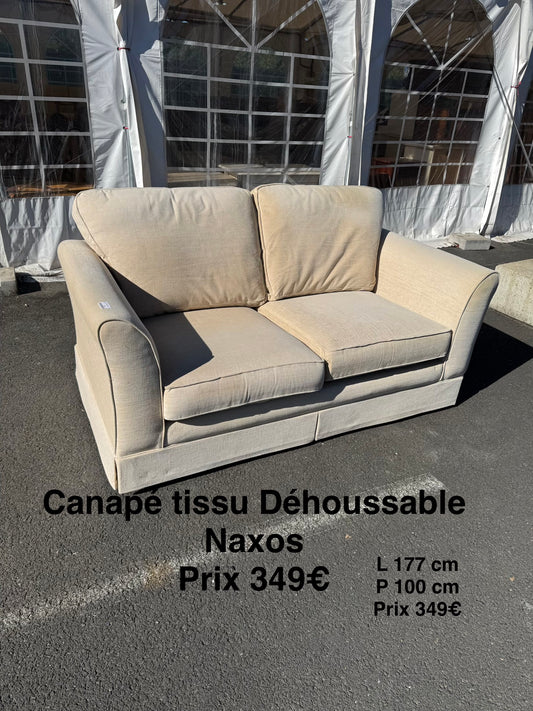 Canapé tissu Déhoussable Nexos 050016