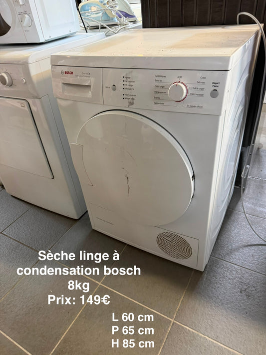 Sèche linge à condensation bosch 066942