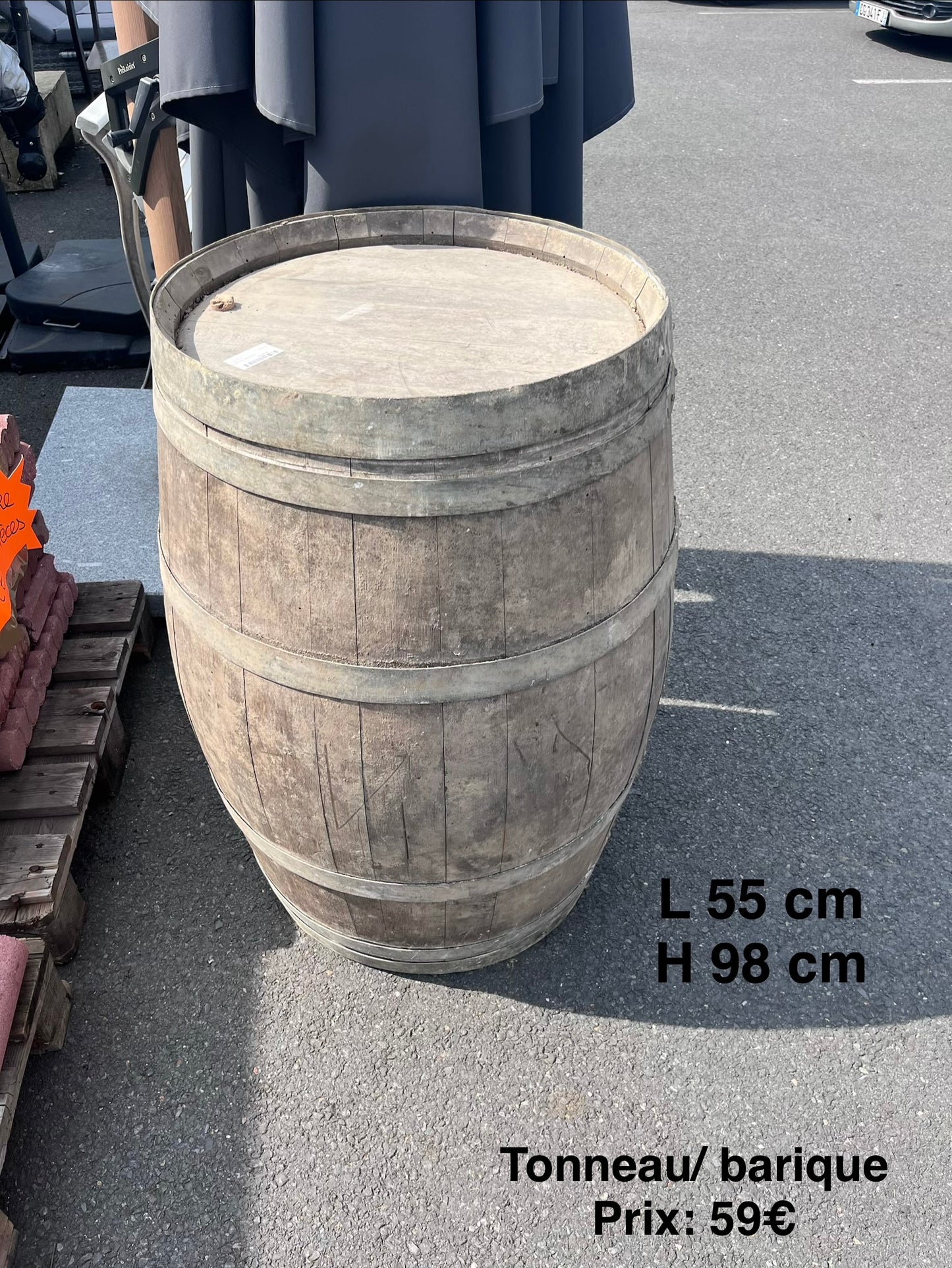 Tonneau/barique 066823