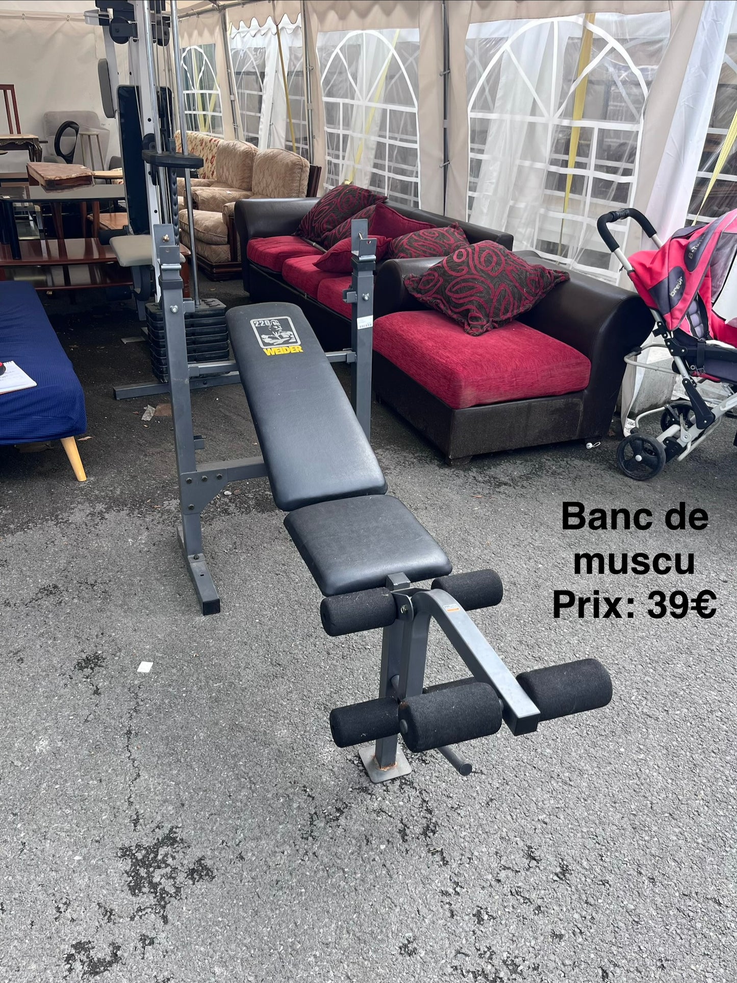 Banc muscu 067183