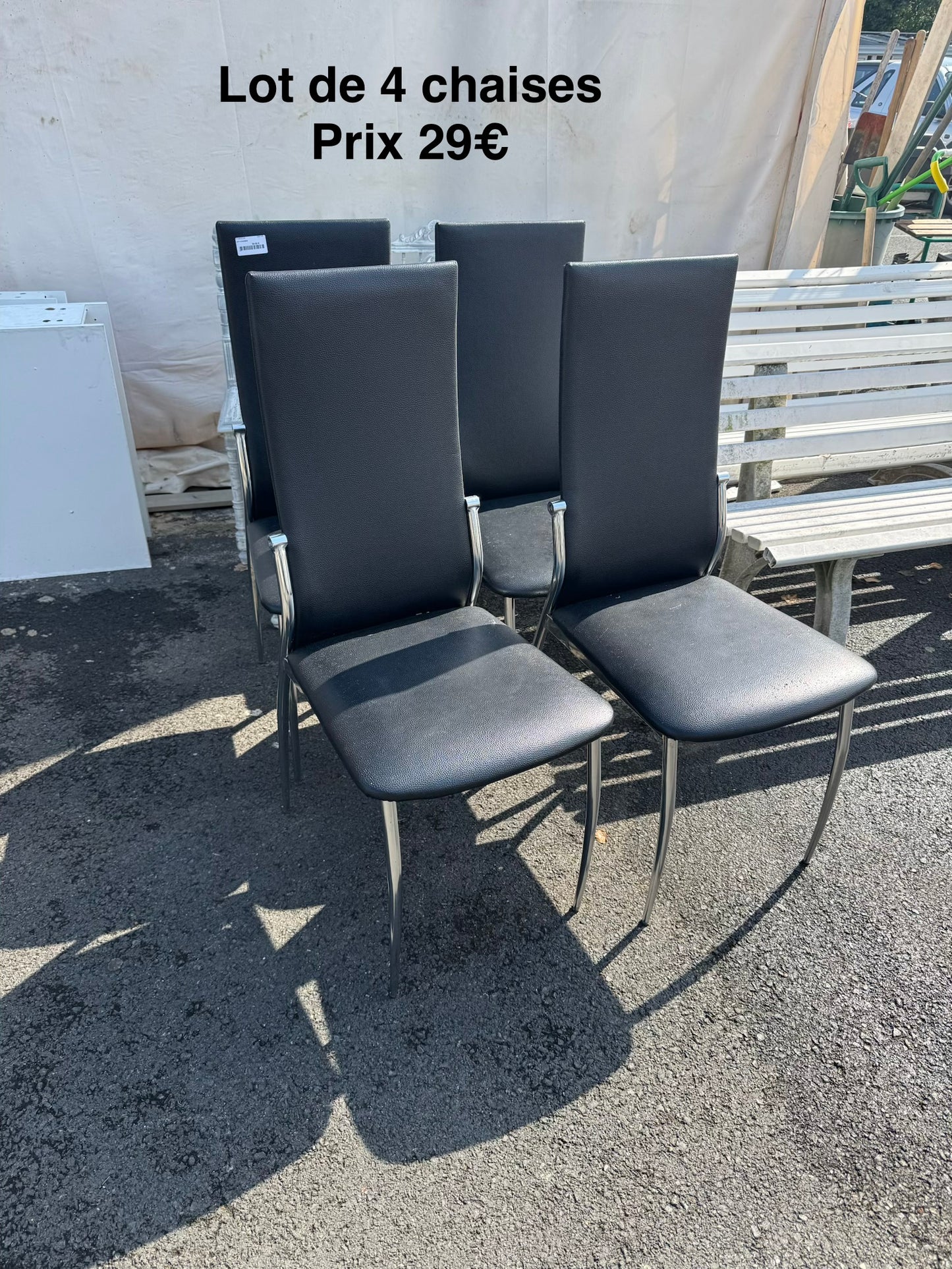 Lot de 4 chaises 066145