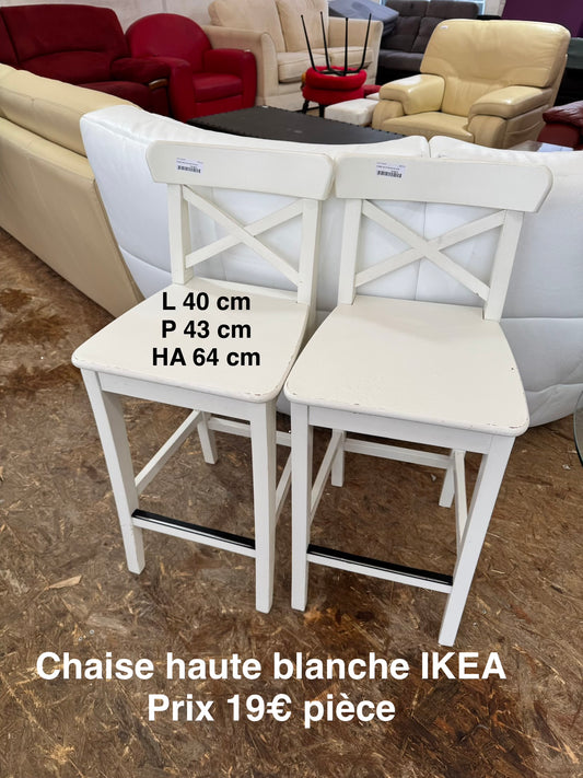 Chaise haute blanche ikea 053242