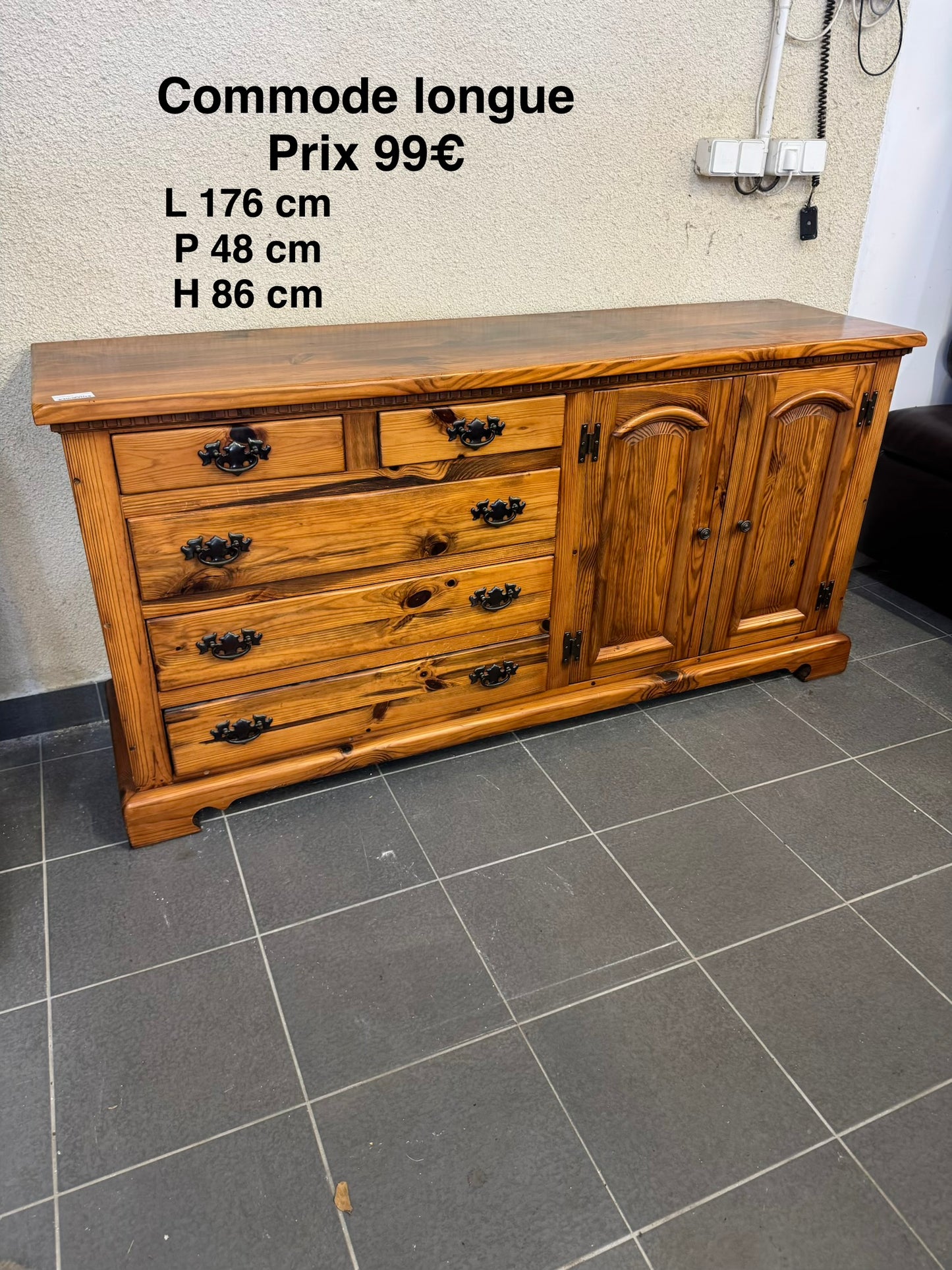 Commode longue 064359