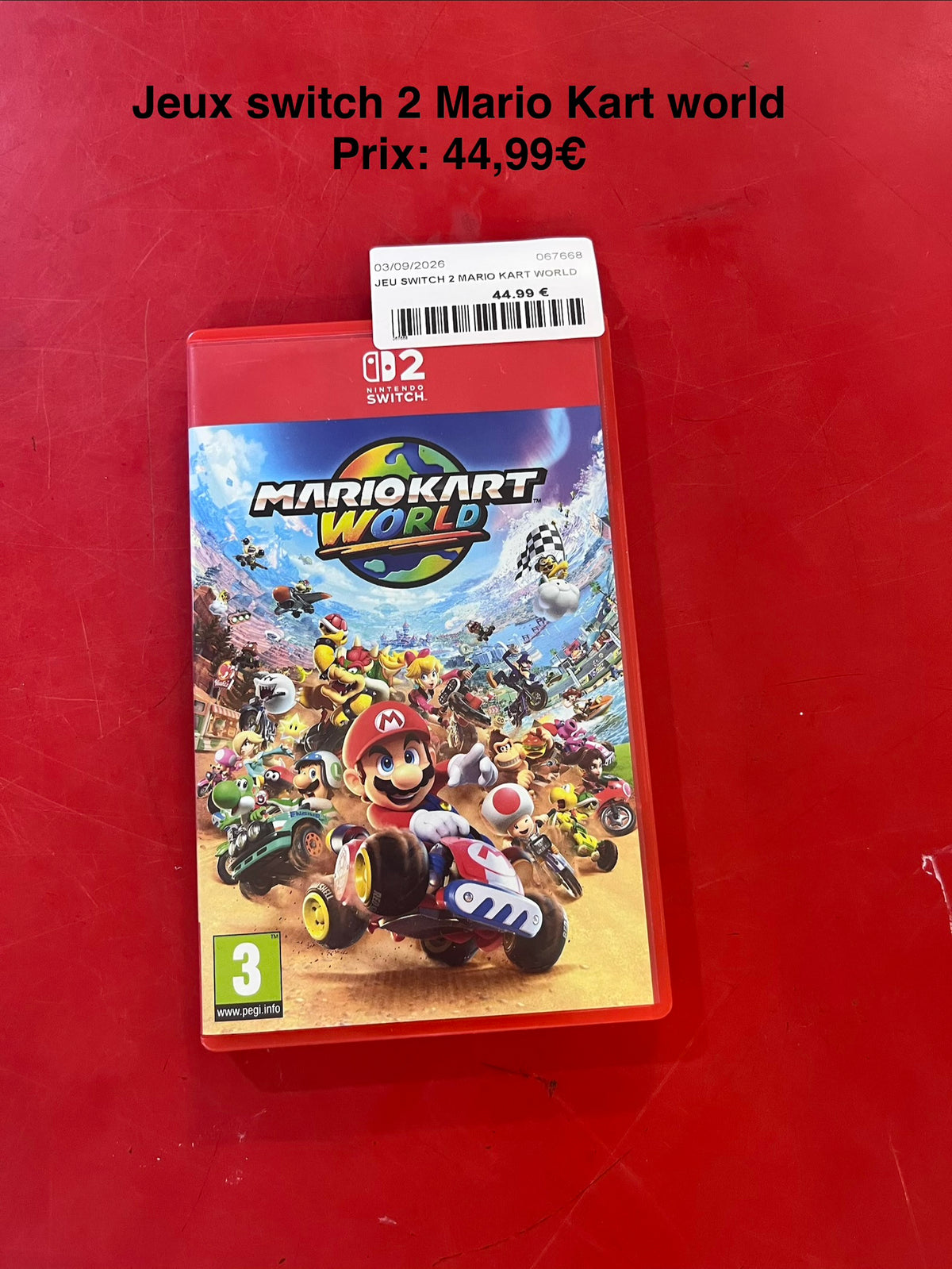 Jeu Switch 2 Mario kart World￼067668