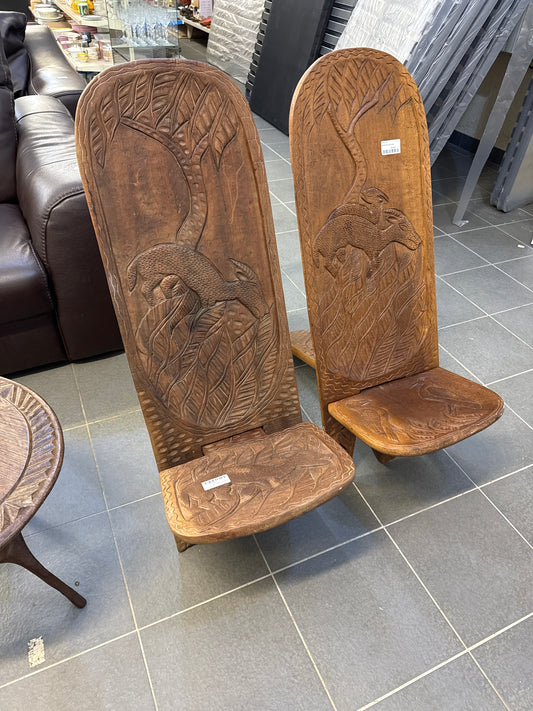 Chaise deco africaine 039713