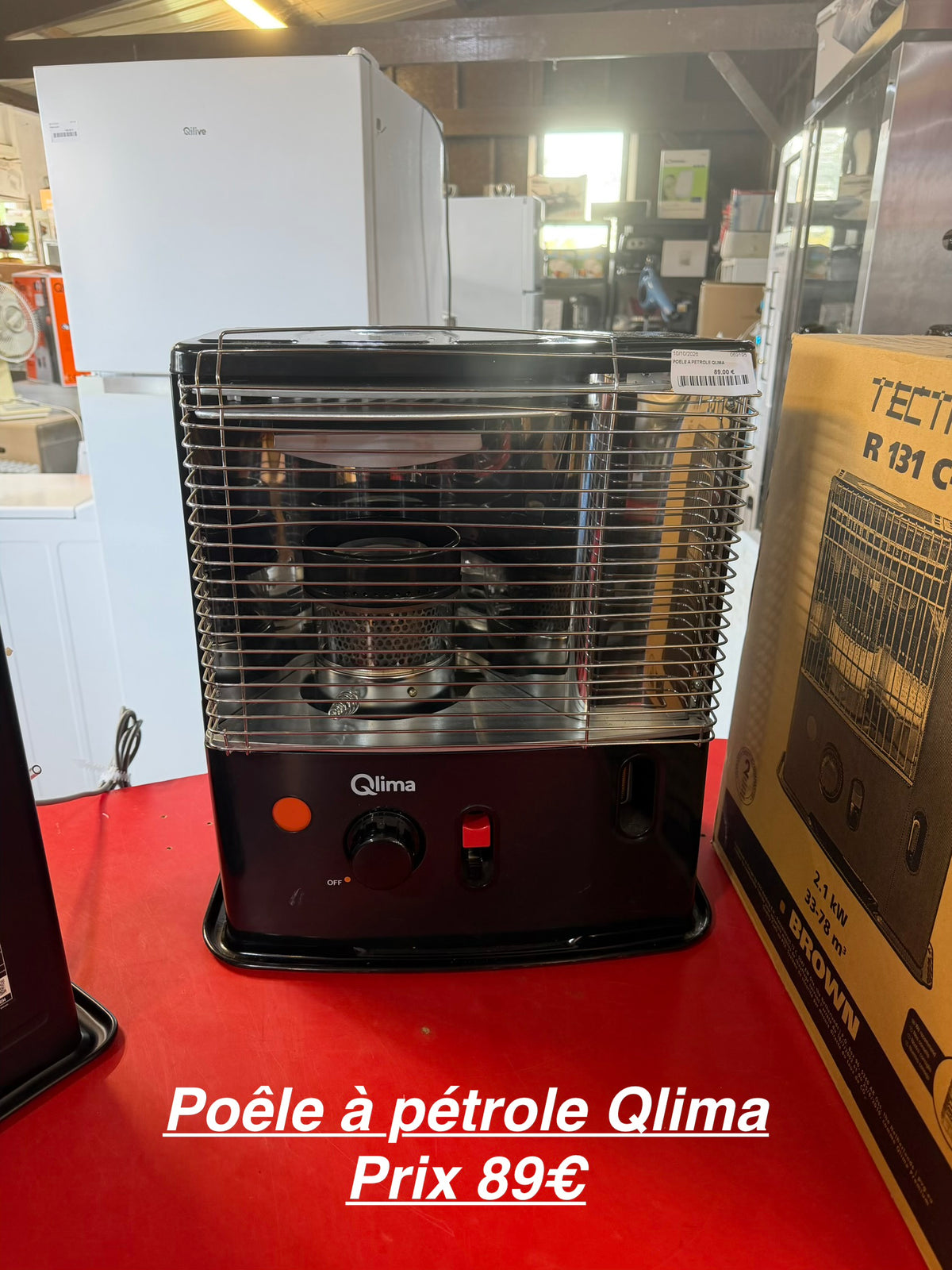 Poêle à pétrole Qlima 069195