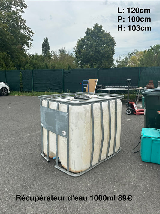 Récupérateur d’eau 1000L 064626