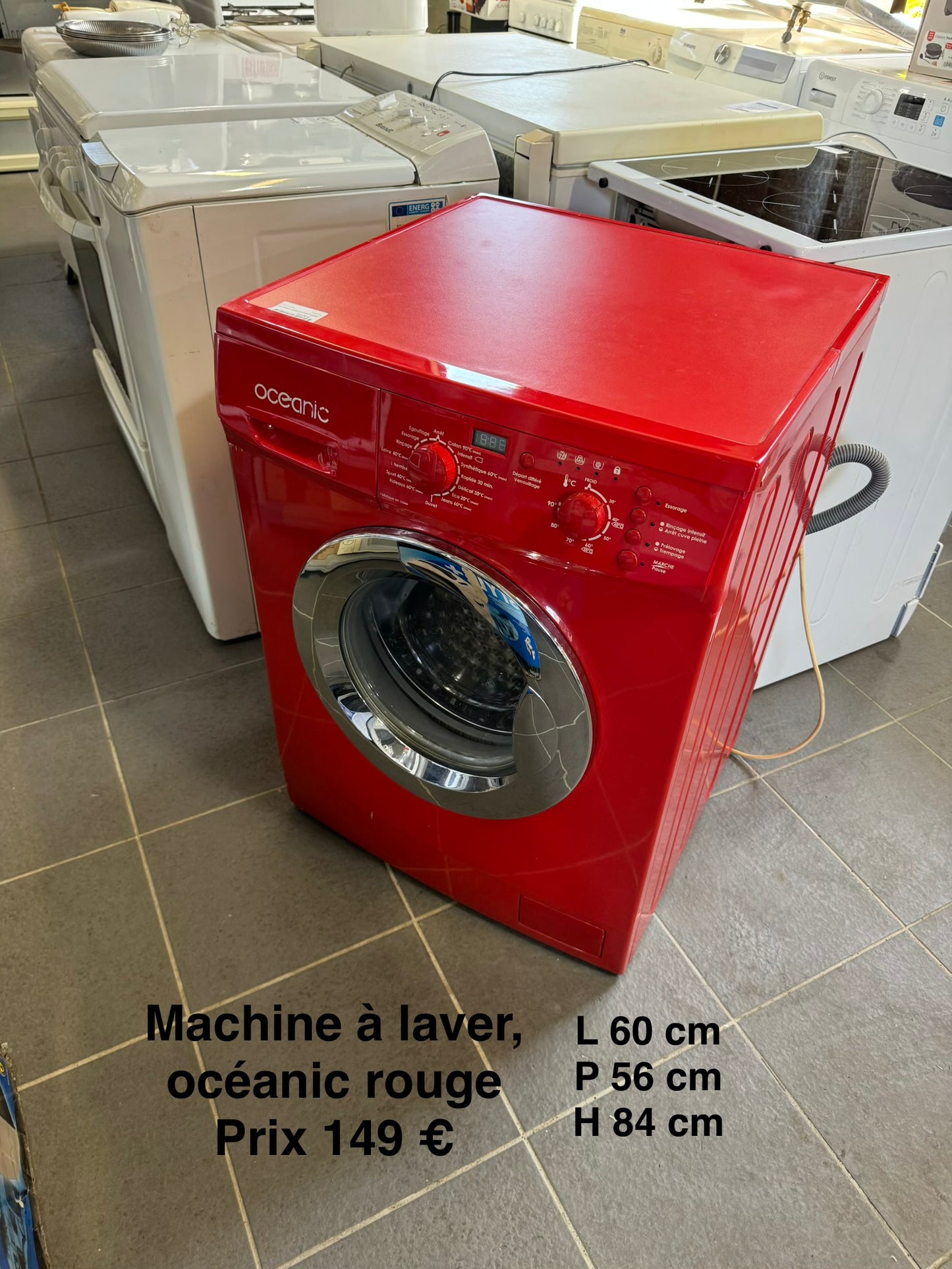 Machine à laver oceanic 065164