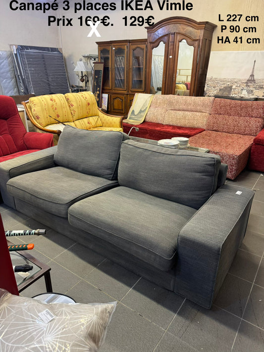 Canapé 3 places IKEA Vimle 064152