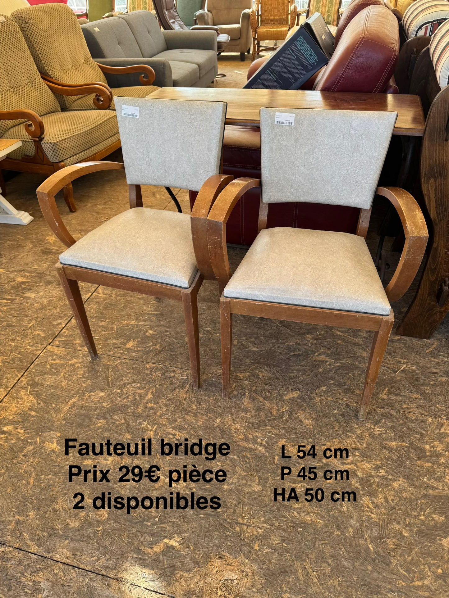 Fauteuil bridge 065220