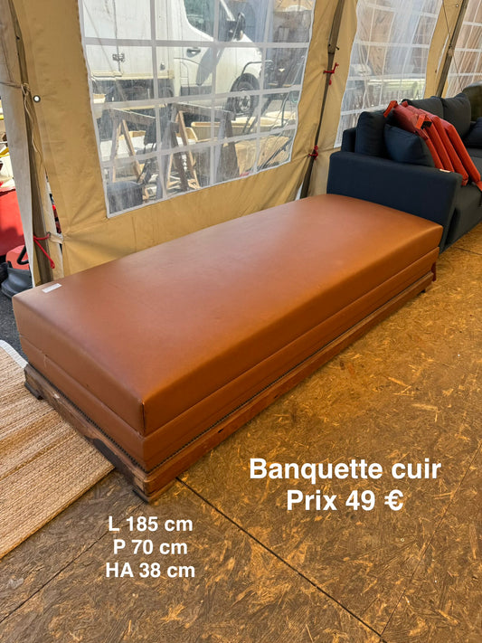 Banquette cuir 065193