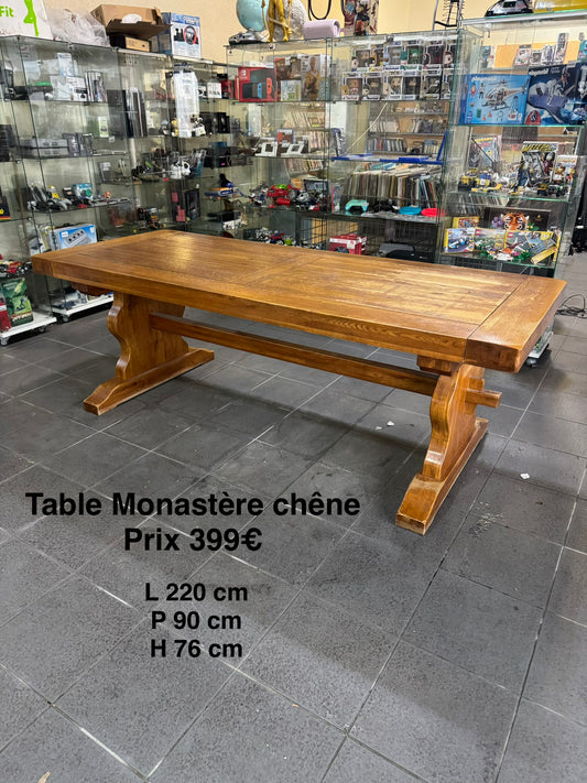 Table monastère chêne 069063