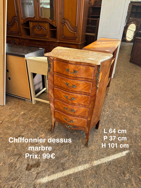 Chiffonnier dessus marbre 066905