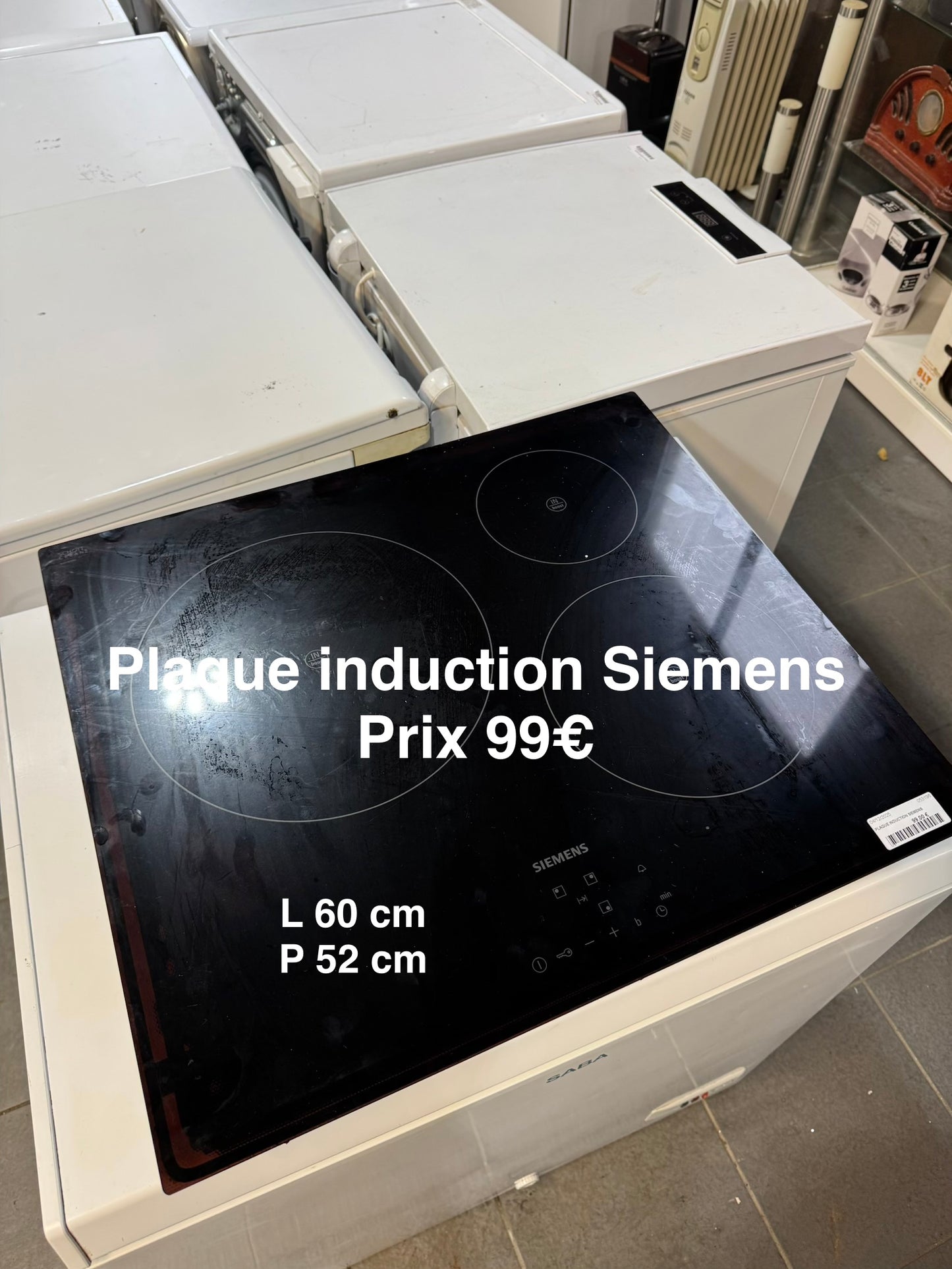 Plaque induction Siemens 053196