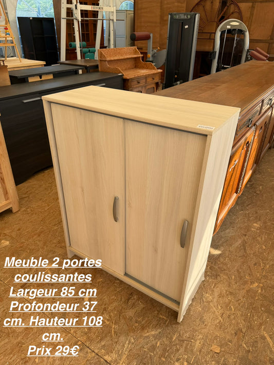 Meuble 2 portes coulissantes 061990