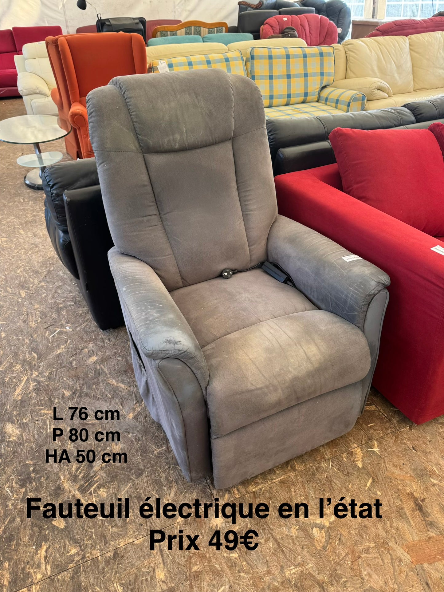 Fauteuil électrique en l’état 061256