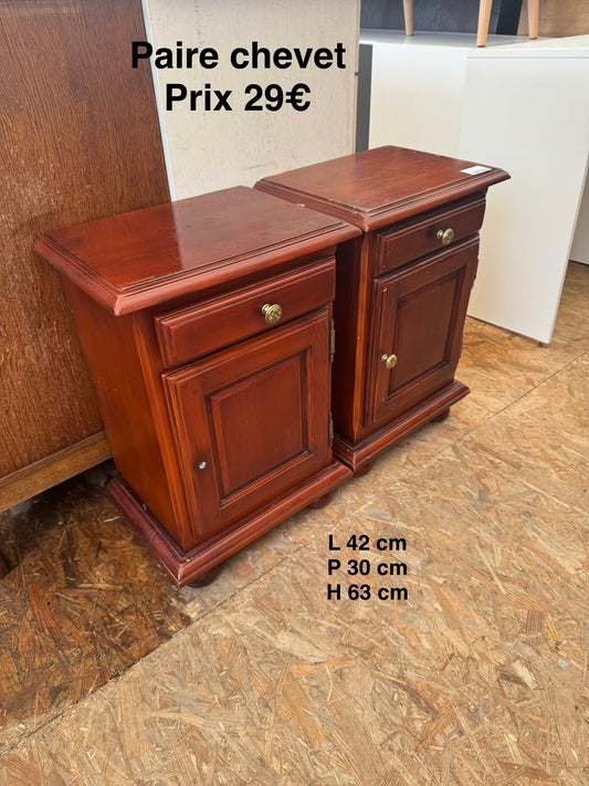 Paire chevet 048874