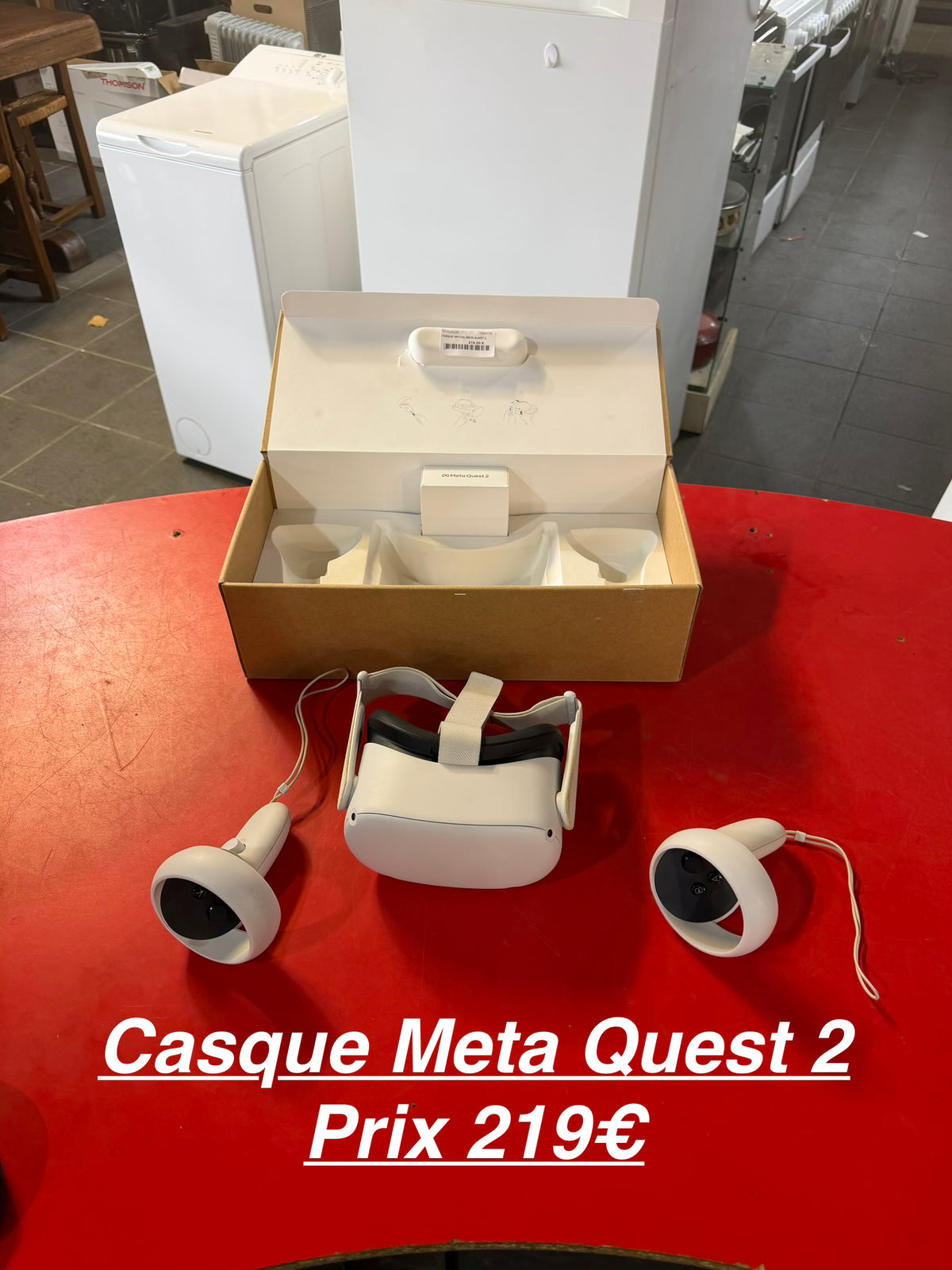 Casque Meta Quest 2 en boîte 069175