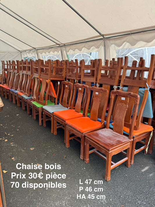 Chaise bois 060995