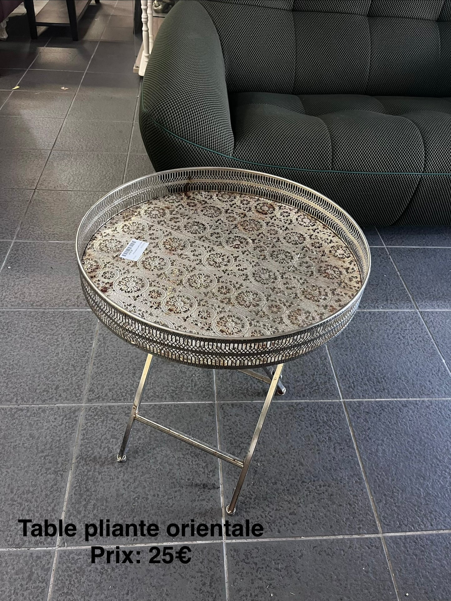 Table pliante orientale 067420