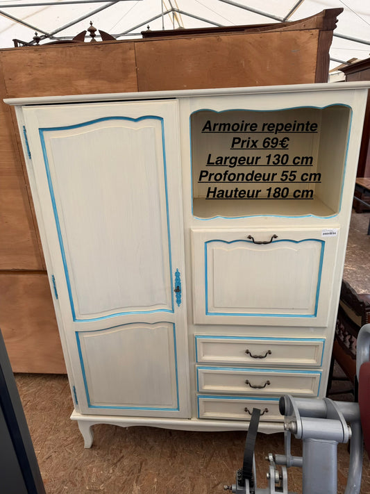 Armoire repeinte 061430