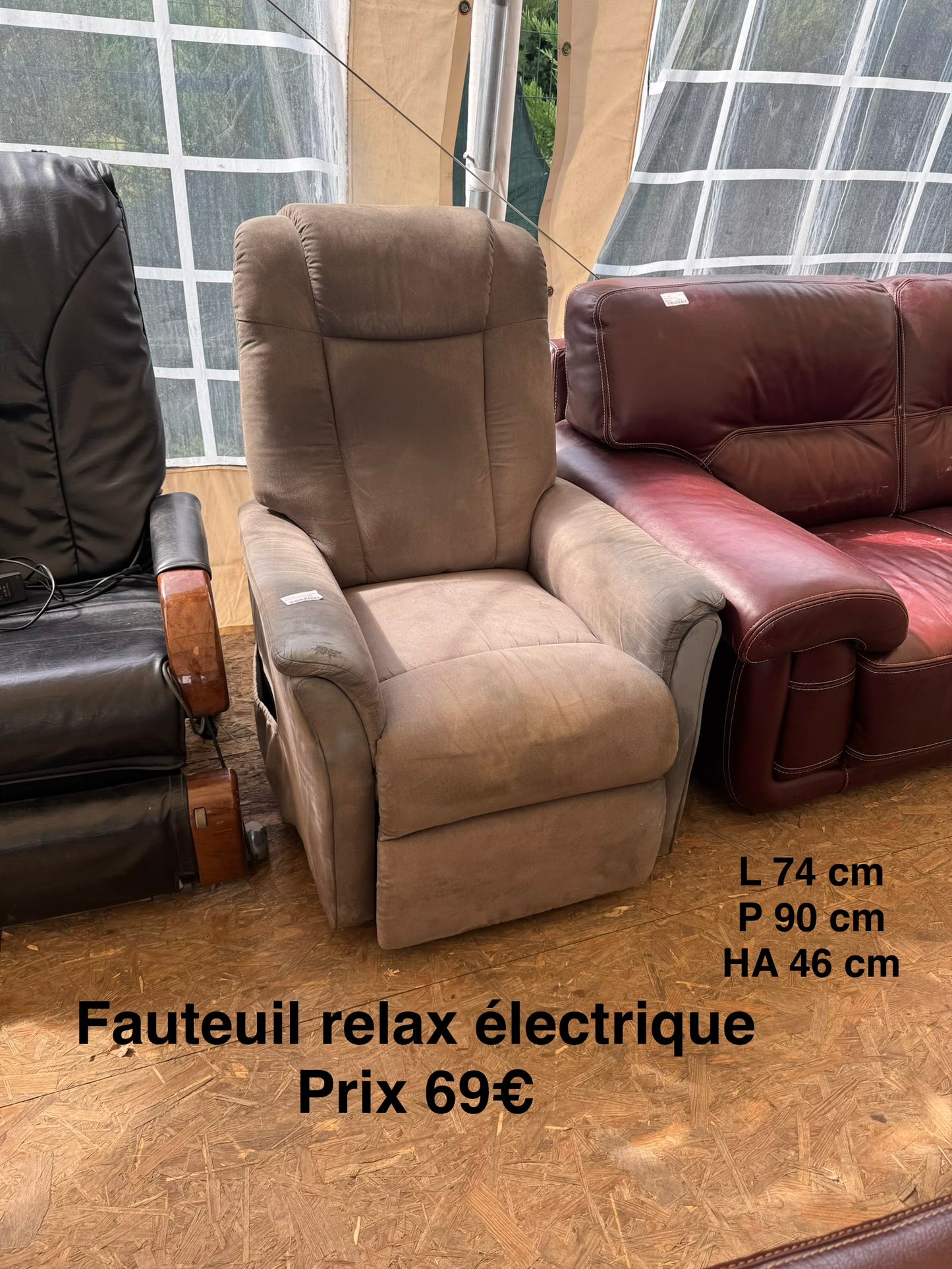 Fauteuil relax électrique 063317